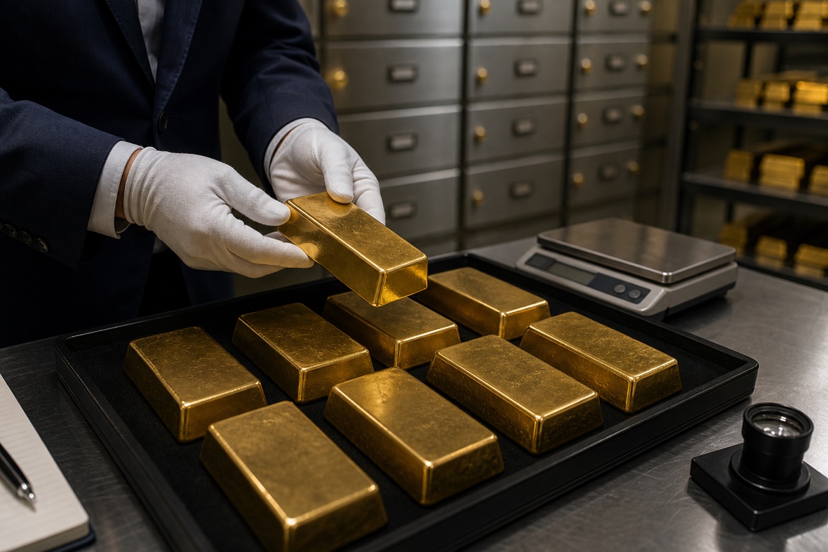 Gold trading operations