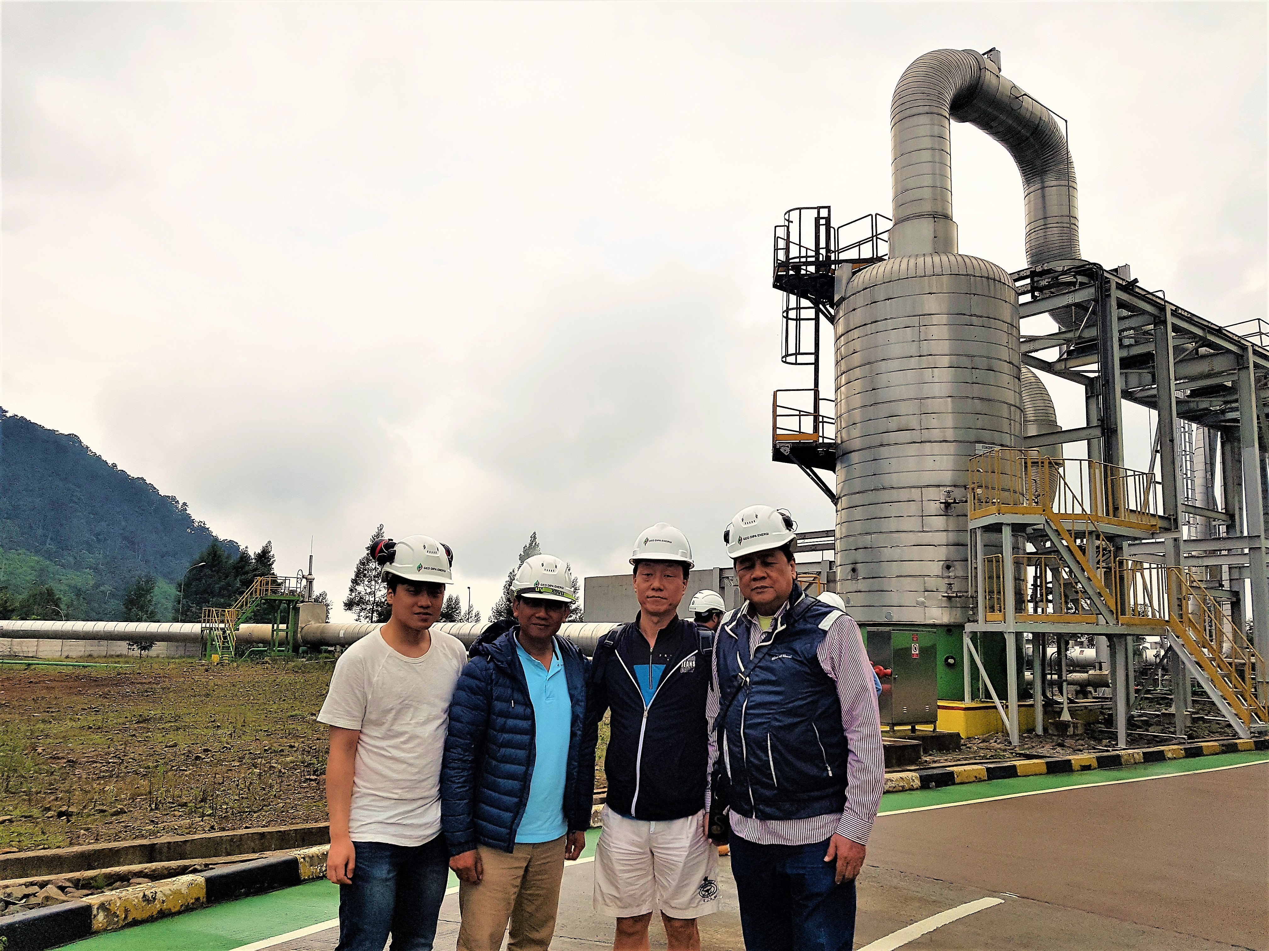Indonesia energy project site visit